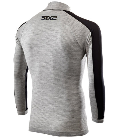 SIX2 Meriono Wool Windproof Long-sleeve Shirt