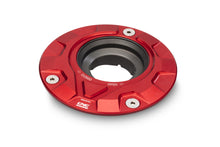 CNC Racing 'GEAR' Aluminum Gas Cap Flange for Older Ducati's  MV's and Yamaha Models