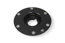 CNC Racing Carbon Fiber Gas Cap Flange for Ducati and KTM
