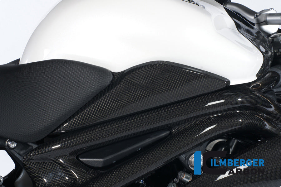 Ilmberger Carbon Tank Side Panel Right, for the Triumph Speed Triple '11-25