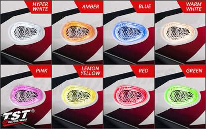TST Industries HALO-GTR Front Flushmount LED Turn Signals for Yamaha YZF-R7