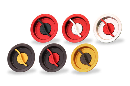 CNC Racing Bi-Color Aluminum Quick Release Center Plug For CNC Racing Gas Caps
