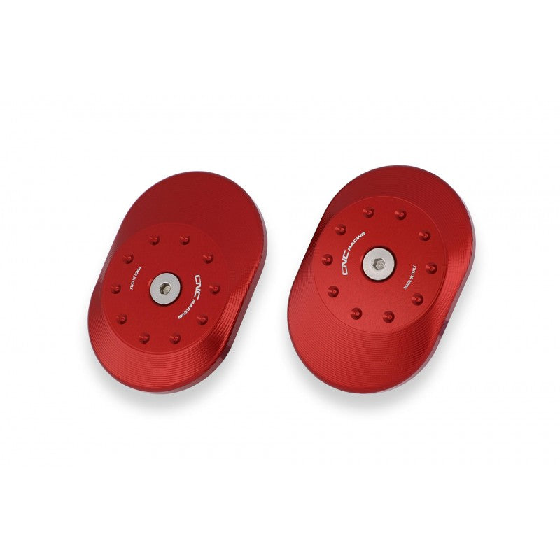 CNC Racing Swingarm plugs for Aprilia RSV4 / Tuono V4 models