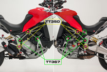 CNC Racing Frame Plug Kit One (Small Set) for Ducati Multistrada 1200 / 1260 Enduro