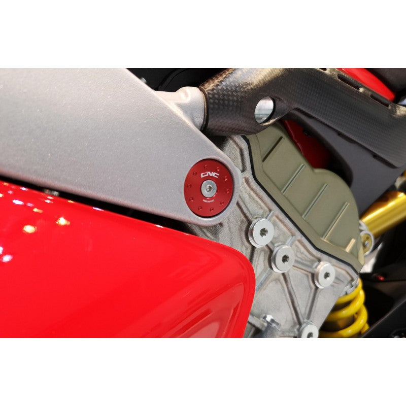 CNC Racing Upper Frame Plug Kit for Ducati Panigale / Streetfighter V4 / S / R / Speciale