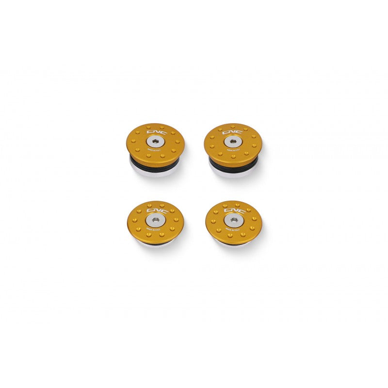 CNC Racing Frame Plug Kit for Ducati Hypermotard 950 - Use with Frame Slider