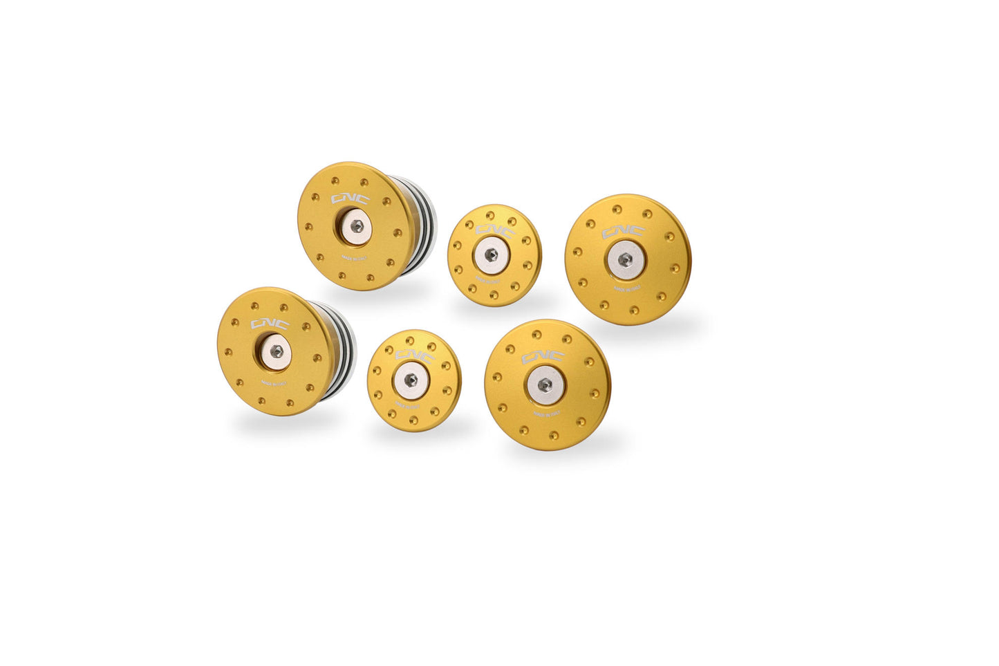CNC Racing Frame Plug Kit for Ducati Monster 937 - Use with Frame Slider