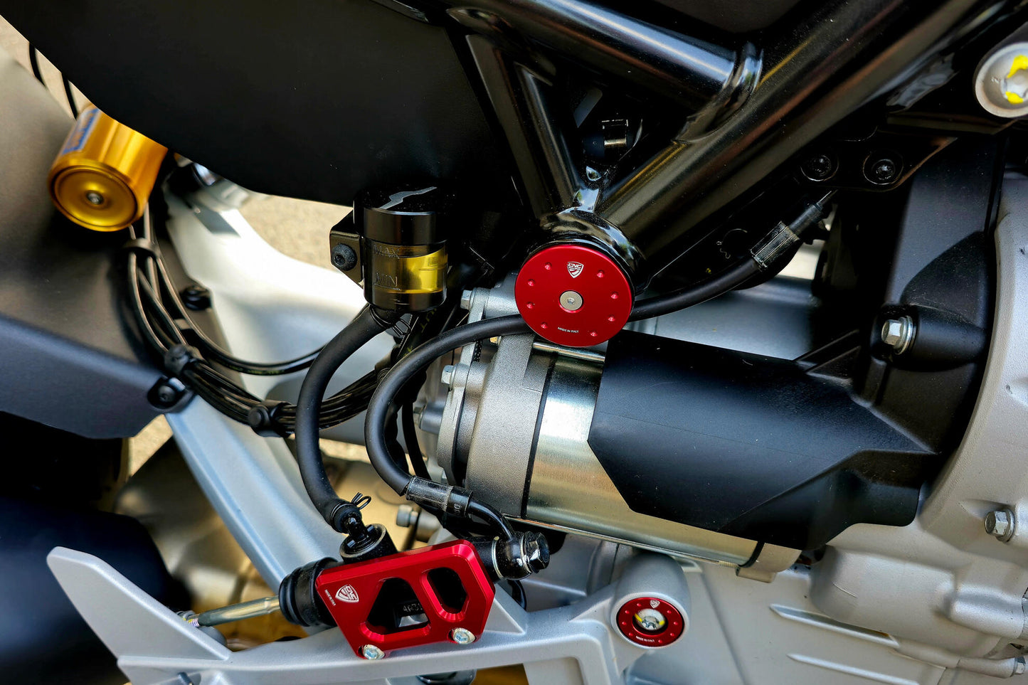 CNC Racing Frame Plug Kit for Moto Guzzi V100 Mandello