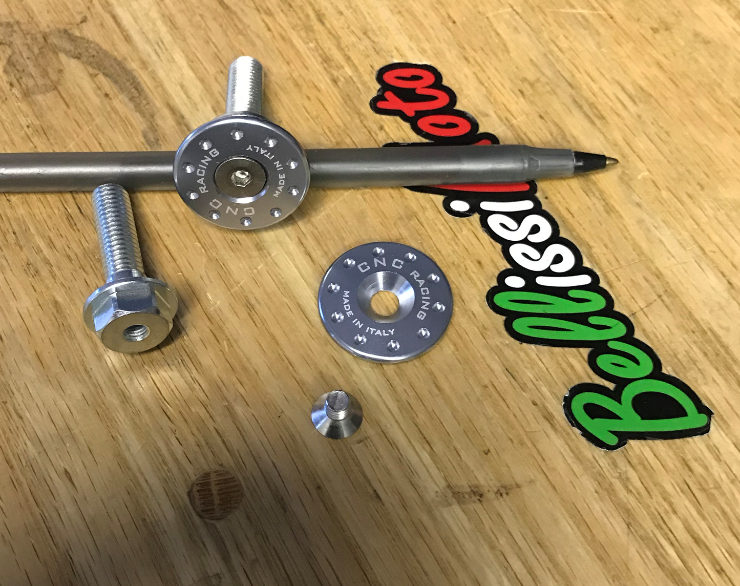 CNC Racing Subframe Only Frame Plug Kit for Ducati Hypermotard 821 / 939