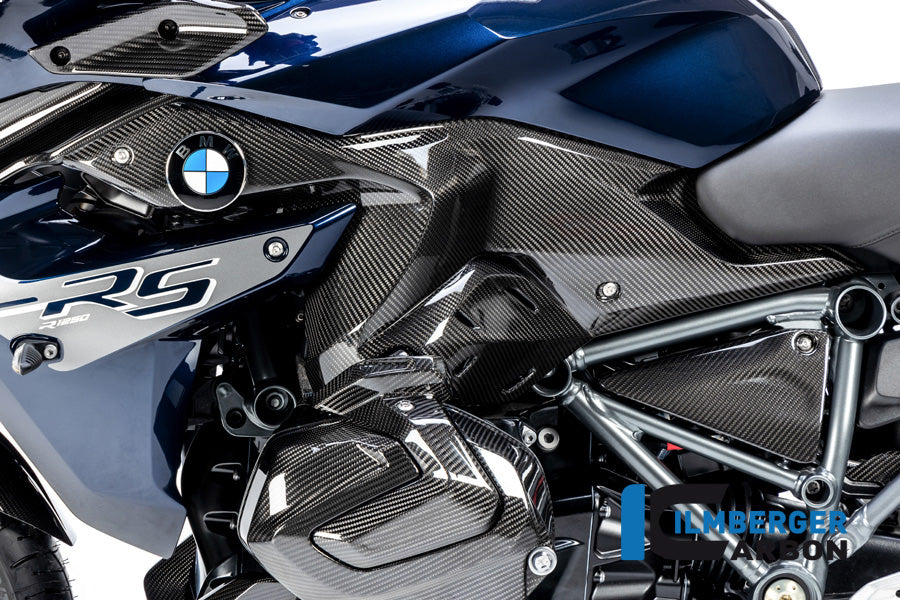 Ilmberger Carbon Side panel under the tank, Left side for the BMW R 1250 RS 2019