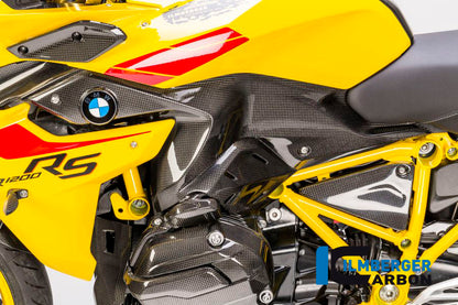 Ilmberger Carbon Side Panel under the Tank, Left Side for the BMW R 1200 RS 2015