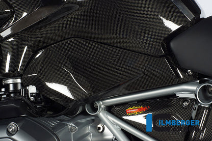 Ilmberger Carbon Lower Tank Cover, Left Carbon for the BMW R 1200 GS 2013-16