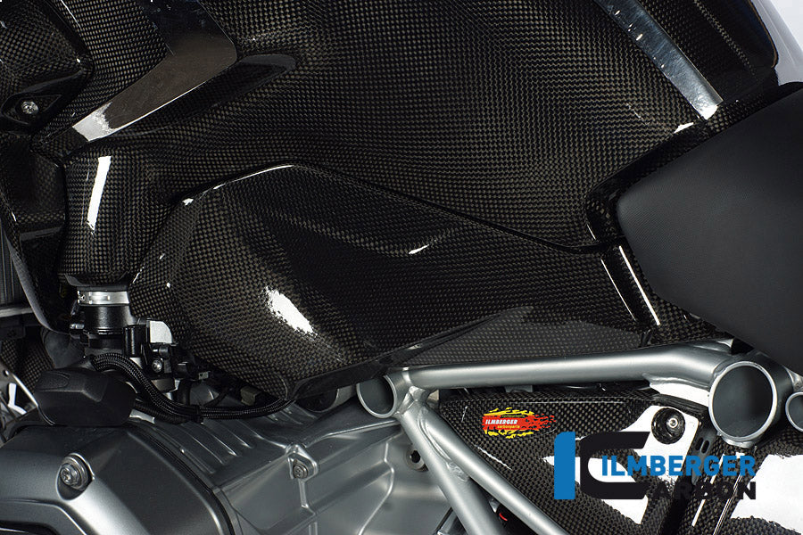 Ilmberger Carbon Lower Tank Cover, Left Carbon for the BMW R 1200 GS 2013-16