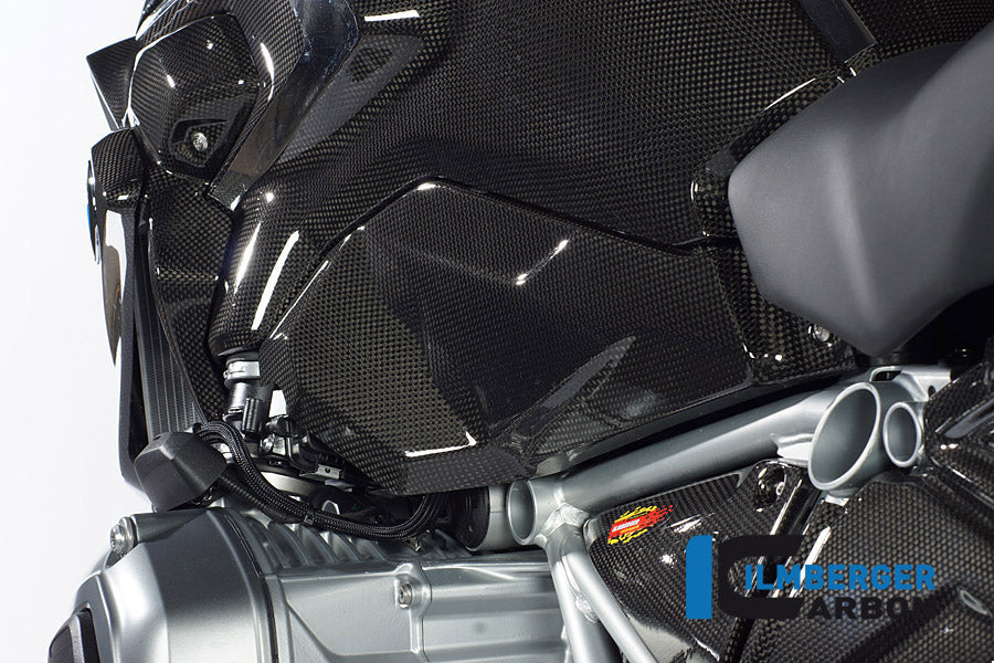 Ilmberger Carbon Lower Tank Cover, Left Carbon for the BMW R 1200 GS 2013-16