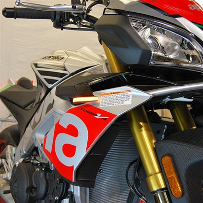 New Rage Cycles (NRC) 2015+ Aprilia Tuono V4 Front Turn Signal Kit