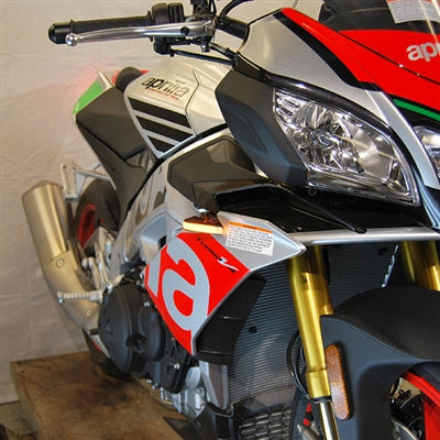 New Rage Cycles (NRC) 2015+ Aprilia Tuono V4 Front Turn Signal Kit