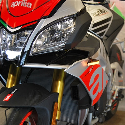 New Rage Cycles (NRC) 2015+ Aprilia Tuono V4 Front Turn Signal Kit