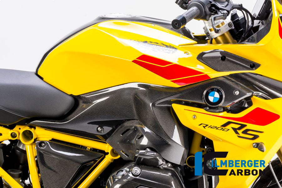 Ilmberger Carbon Side Panel under the Tank, Right Side for the BMW R 1200 RS 2015