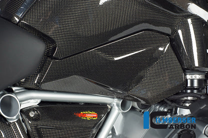 Ilmberger Carbon Lower Tank Cover, Right Carbon for the BMW R 1200 GS 2013-16
