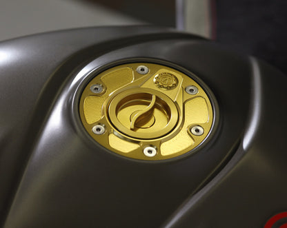Motocorse Billet Aluminum Gas Cap for MV 3 cylinder Models