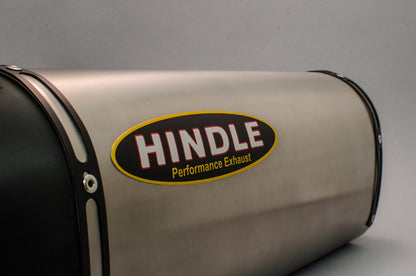 Hindle Exhaust for Aprilia RSV4 (08+) Slipon Adapter with Evolution Titanium Muffler with Black Ceramic Tip