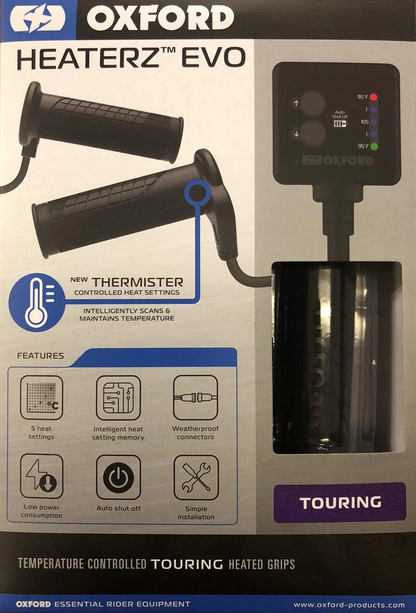 Oxford Heaterz EVO Premium Heated Grips - Adventure
