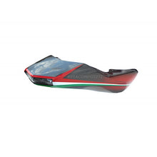 AviaCompositi TRICOLORE LIMITED EDITION Carbon Fiber Tail For Single Muffler Exhaust for Ducati Hypermotard 1100 / Evo / 796