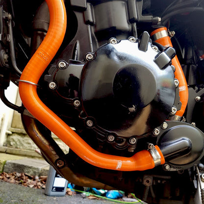 SamcoSport 4 Piece Full Silicone Coolant Hose Set For Triumph Speed Triple 1050 (05-10) and Daytona 955i (07-08)