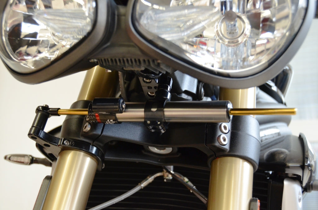 Matris SDR Steering Damper Front Kit for the Triumph Speed Triple 1050 (2011-2015) and 1050R (2012-2015)