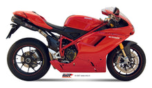 MIVV 2 Slip-on, Suono Black, Sub-code/Underseat Exhaust For Ducati 848 07-13, 1098 07-11, 1198 09-12