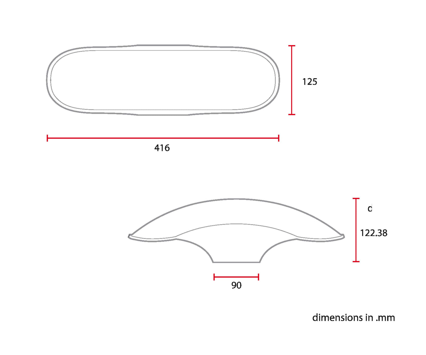 C-Racer Universal Front Fender Type 4
