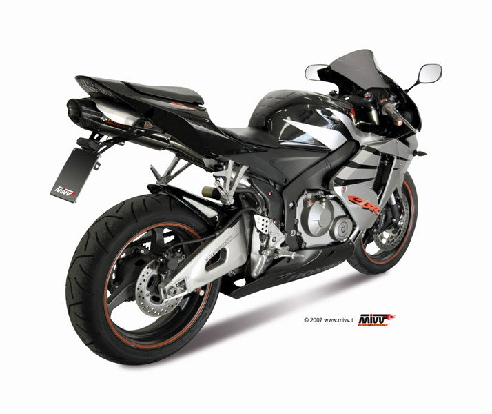MIVV Slip-On, Suono Stainless Steel, Sub-code/Underseat Exhaust For Honda CBR 600 RR 2005-2006