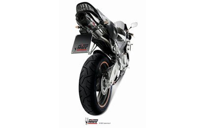 MIVV Slip-On, Suono Stainless Steel, Sub-code/Underseat Exhaust For Honda CBR 600 RR 2005-2006