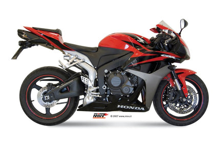 MIVV Slip-On, Suono Stainless Steel, Sub-code/Underseat Exhaust For Honda CBR 600 RR 2007-2016