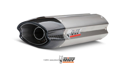 MIVV Slip-On, Suono Stainless Steel, Sub-code/Underseat Exhaust For Honda CBR 600 RR 2007-2016