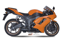 MIVV Slip-on, Suono Stainless Steel, Undertail/Underseat Exhaust For Kawasaki ZX-6R 2007-2008