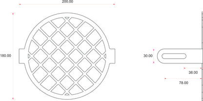 C-Racer Universal Headlight Grill - ULG1