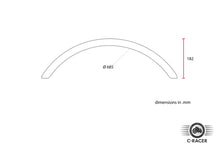 C-Racer Universal Rear Fender - URF1