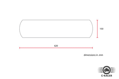 C-Racer Universal Rear Fender - URF1