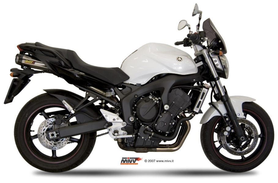 MIVV 2 Slip-on, Suono Stainless Steel, Sub-code/Underseat Exhaust For Yamaha FZ6 / FZ6 Fazer 2004-2011