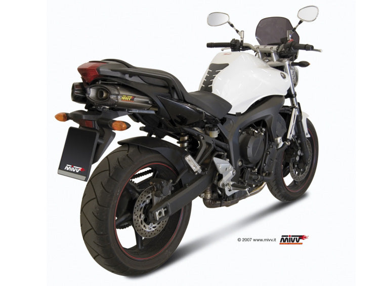 MIVV 2 Slip-on, Suono Stainless Steel, Sub-code/Underseat Exhaust For Yamaha FZ6 / FZ6 Fazer 2004-2011