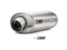 MIVV 2 Slip-on, Oval Stainless Steel, Sub-code/Underseat Exhaust For Yamaha YZF-R1 2004-2006