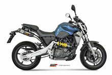 MIVV 2 Slip-on, Suono Stainless Steel, Sub-code/Underseat Exhaust For Yamaha MT-03 2006-2014