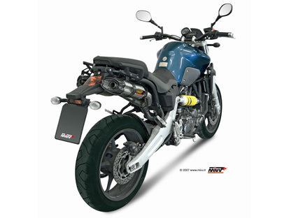 MIVV 2 Slip-on, Suono Stainless Steel, Sub-code/Underseat Exhaust For Yamaha MT-03 2006-2014
