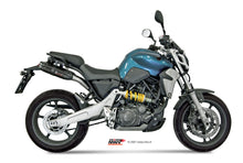 MIVV 2 Slip-on, Suono Black, Sub-code/Underseat Exhaust For Yamaha MT-03 2006-2014