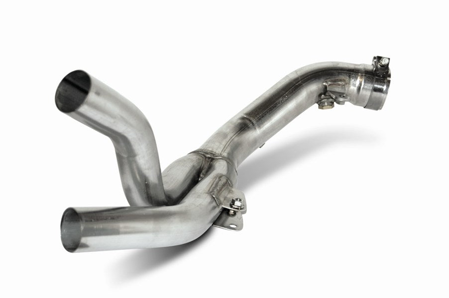 MIVV No-kat pipe (compatible with both MIVV and original silencers) Exhaust For Yamaha YZF-R1 2007-2008
