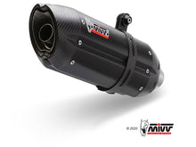 MIVV 2 Slip-on, Suono Black, Sub-code/Underseat Exhaust For Yamaha YZF-R1 2009-2014