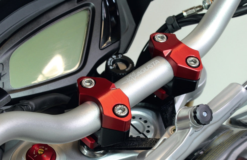 Gilles 2D.GT Adjustable Handlebar Risers for the Yamaha FZ-10 (MT-10) (2016+)