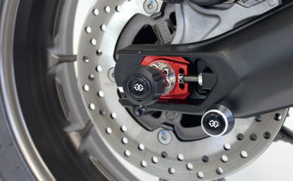 Gilles AXB Chain Adjuster for the Yamaha FZ-09/MT-09, FJ-09 Tracer 900, XSR900, FJ-07 Tracer 700, and Tenere 700