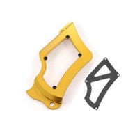 DBK Special Parts (Ducabike) Sprocket Cover w/ Plexiglass & Carbon Fiber Inserts for Ducati